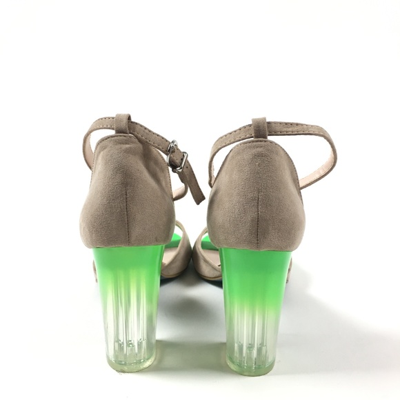 Francesco Milano Womens Block Heel Pump Sandals - Picture 4 of 8